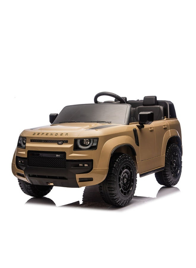 LAND ROVER Rally Licensed Land Rover Defender OCTA 2 Seats Kids Car Electric 24V Battery Operated Ride-On Toy Car with Remote Control, Music & Lights - Image 1